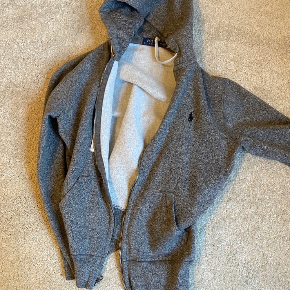 Ralph Lauren Grey Hoodie